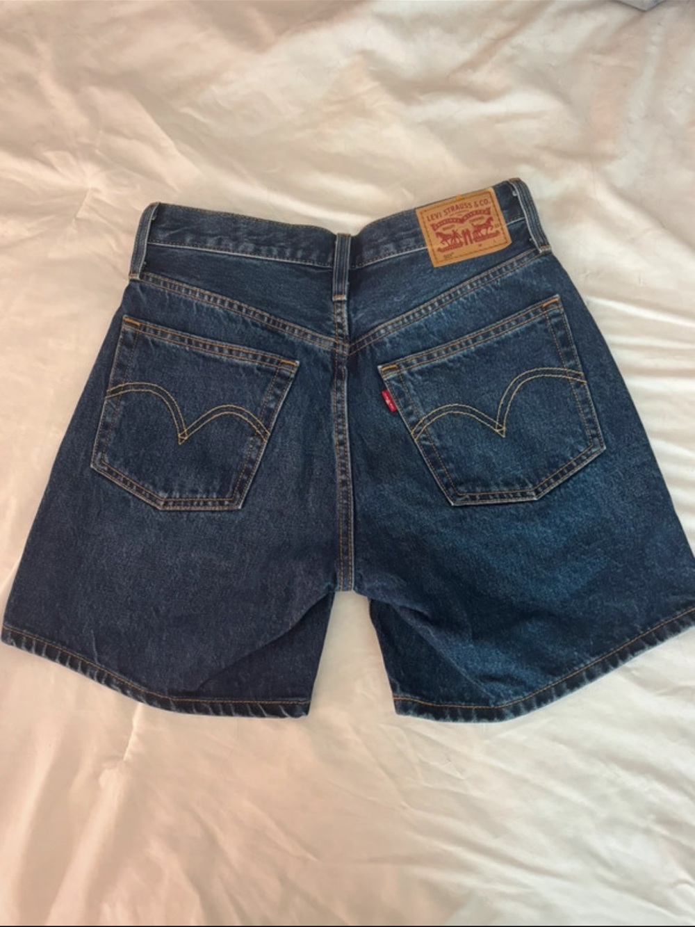 Levi's Dark Blue Women's Denim Jean Shorts